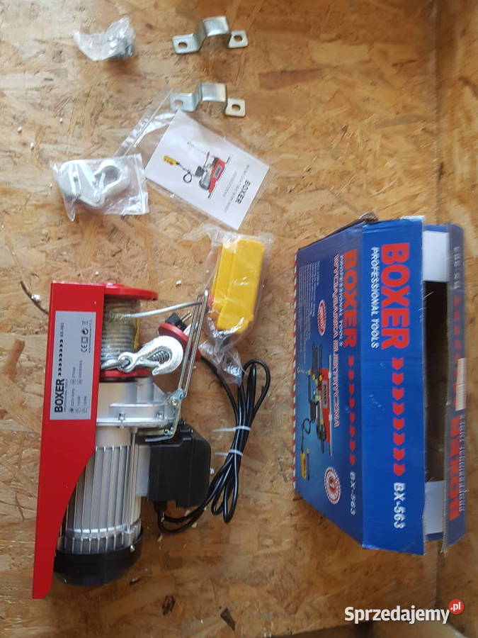 Wyciągarka elektryczna firmy Boxer bx 563 wielkopolskie Głogowa