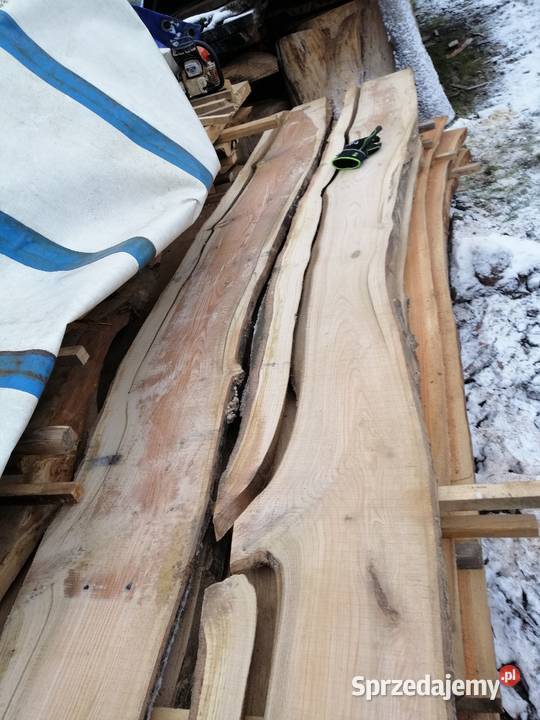 Bale foszty deski dąb jesion modrzew stolik