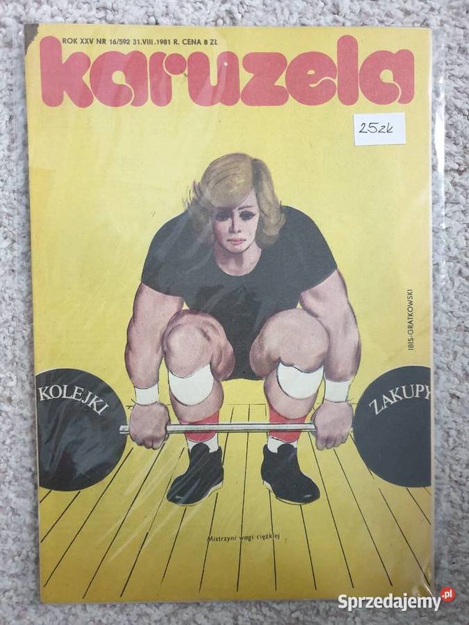 Karuzela Czasopismo Satyryczne 16652 1981 Gdynia