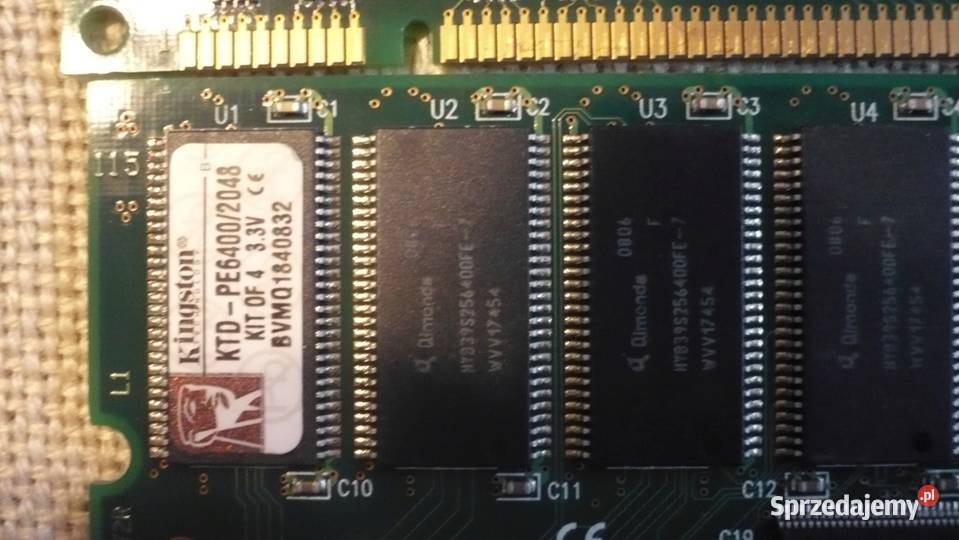 RAM do starszych komputerów DDR SIM SDRAM SO mazowieckie Konstancin-Jeziorna sprzedam