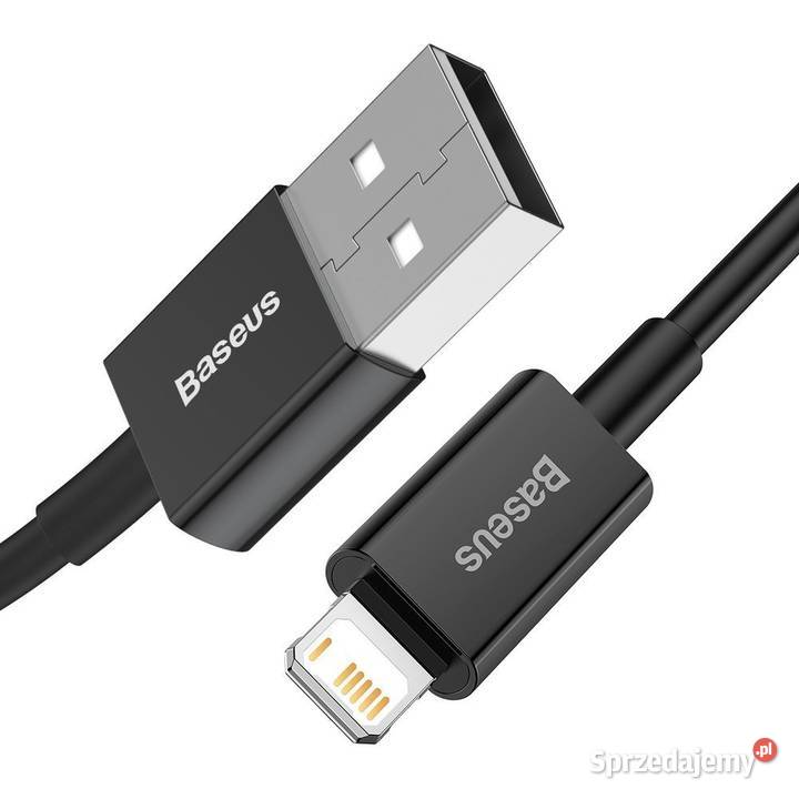 Kabel USB Lightning 2m 24A mocny przewód do śląskie Siemianowice Śląskie