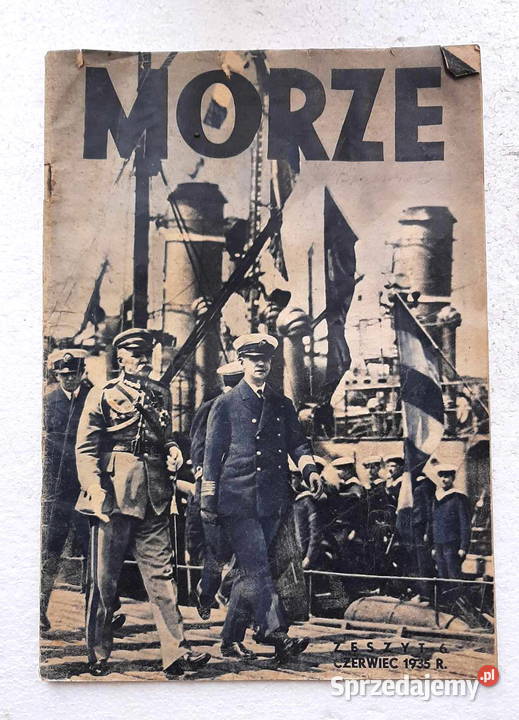 Morze Czerwiec 1935r Pismo Ligi Morskiej i łódzkie Łódź