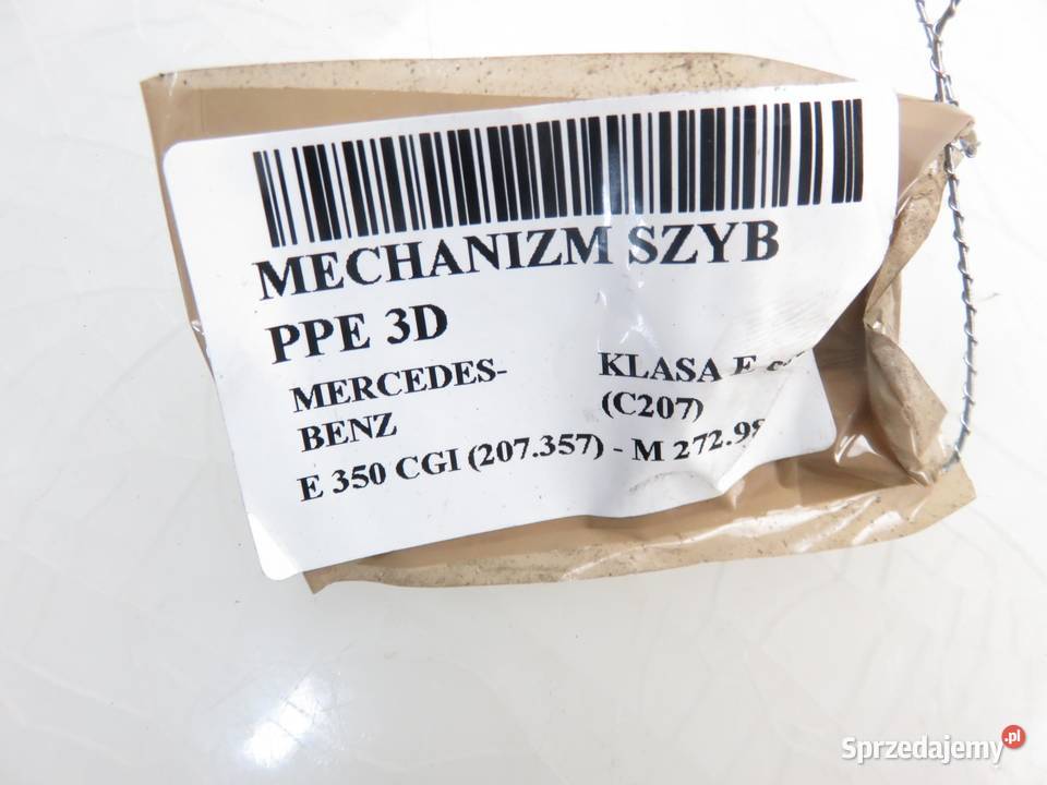 PODNOŚNIK SZYBY PRAWY MERCEDES 207 2077200246