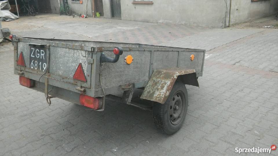 Przyczepka samochodowa Wolsztyn