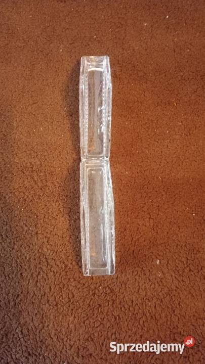 Serwetnik kryształowy z czasów PRL Zielona Góra