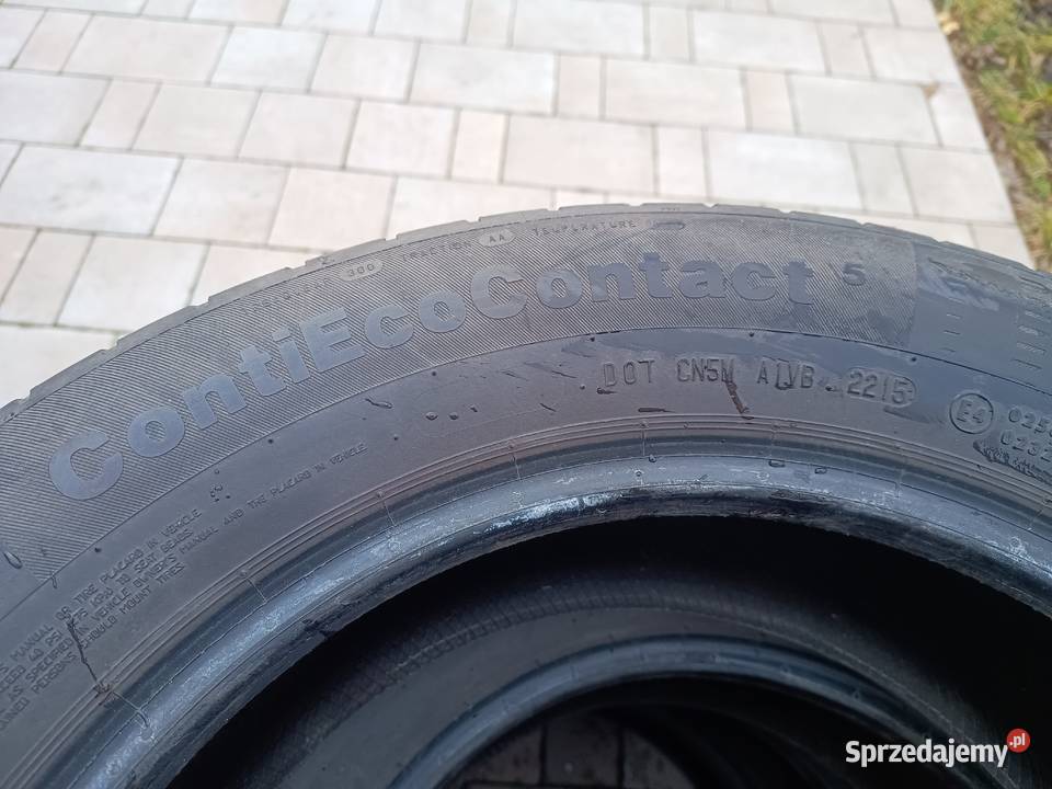 Opony letnie Continental ContiEcoContact5 4 Samochodowe Samochodowe