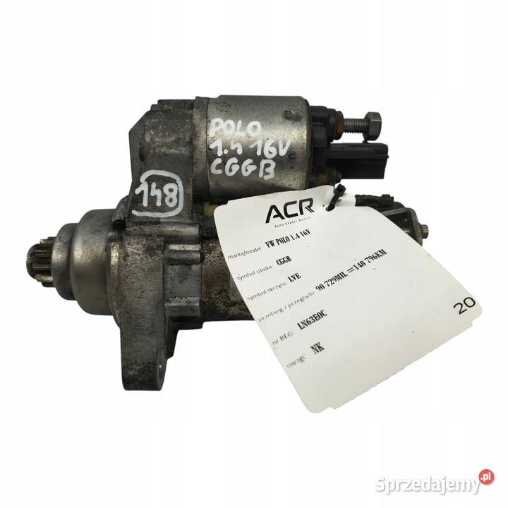 ROZRUSZNIK VW Polo V 14 16V valeo 02T911024N Chełm sprzedam