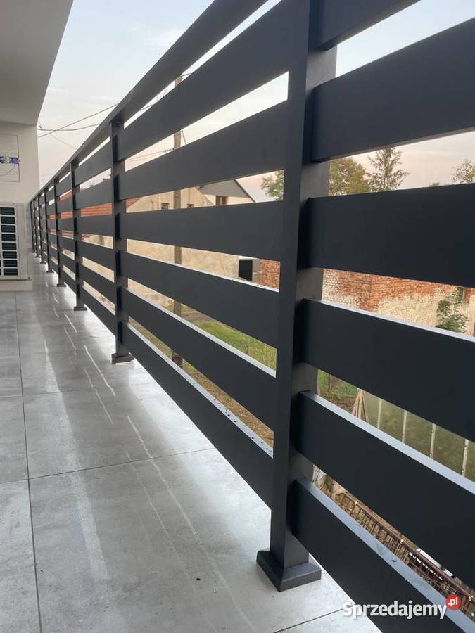 Balustrada Balkonowa Aluminium małopolskie Myślenice
