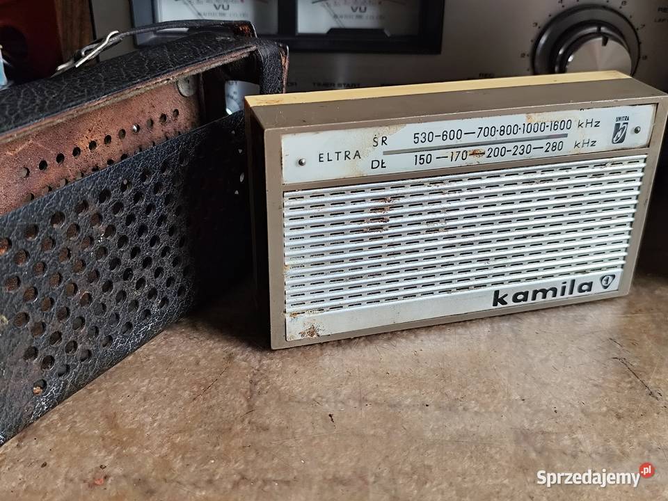 radioodbiornik PRL Kamila Grabowo