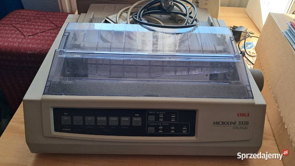 Drukarka igłowa Oki Microline 3320 kujawsko-pomorskie Sępólno Krajeńskie