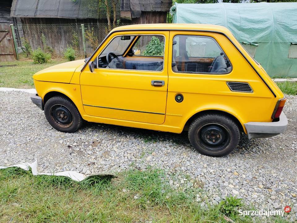 Fiat 126p żółty Biłgoraj