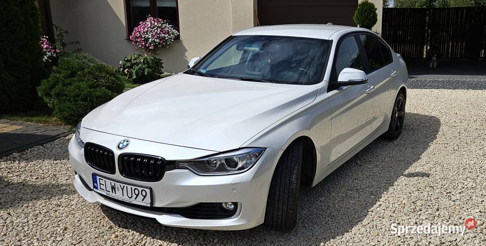 Bmw 328 i 245 skórą biala perla aktywny wydech światła przeciwmgielne BMW Koluszki