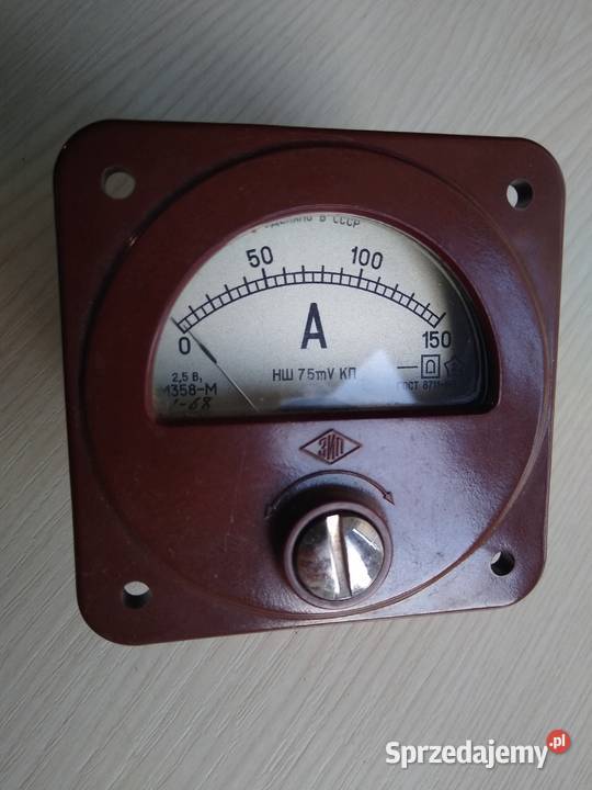 Amperomierz M358M 0150A Prostyń