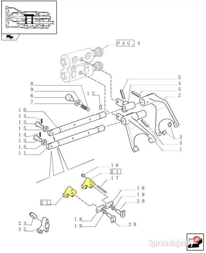 Potencjometr 4000 Ohm 135VDC CNH Case NH New Holland Białystok sprzedam