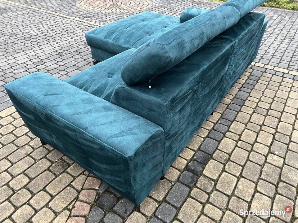 Elegancki Narożnik Agata Meble 265 x 180 Zadbany