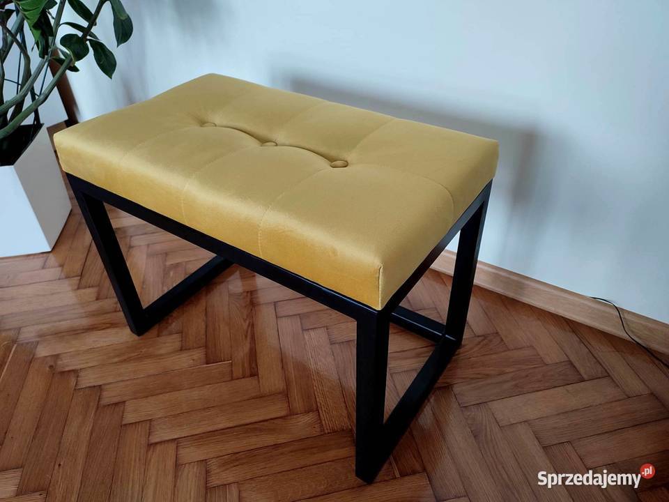Ławeczka loft pufa pikowana siedzisko nowoczesne Opole sprzedam