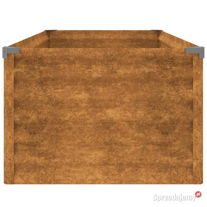 Podwyższona donica 100x50x36 stal kortenowska Donice mazowieckie Warszawa sprzedam