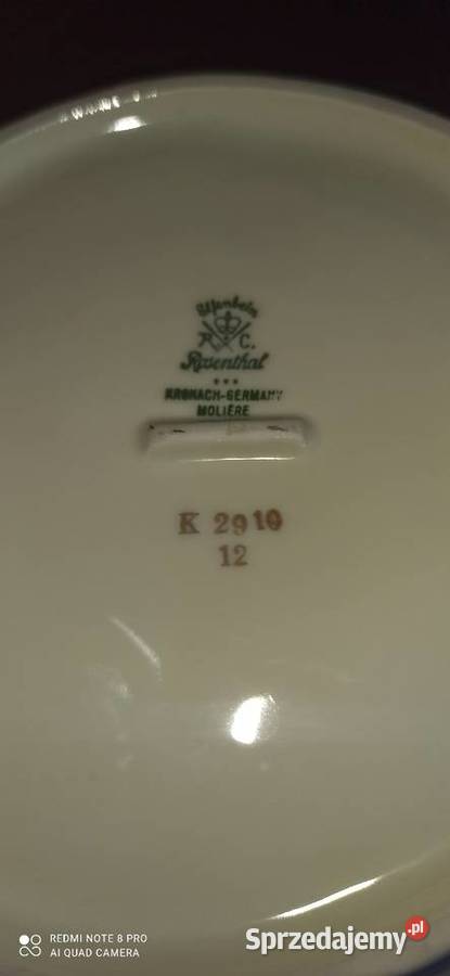Patera głęboka Rosenthal Moliere Kronach Germany Gdańsk