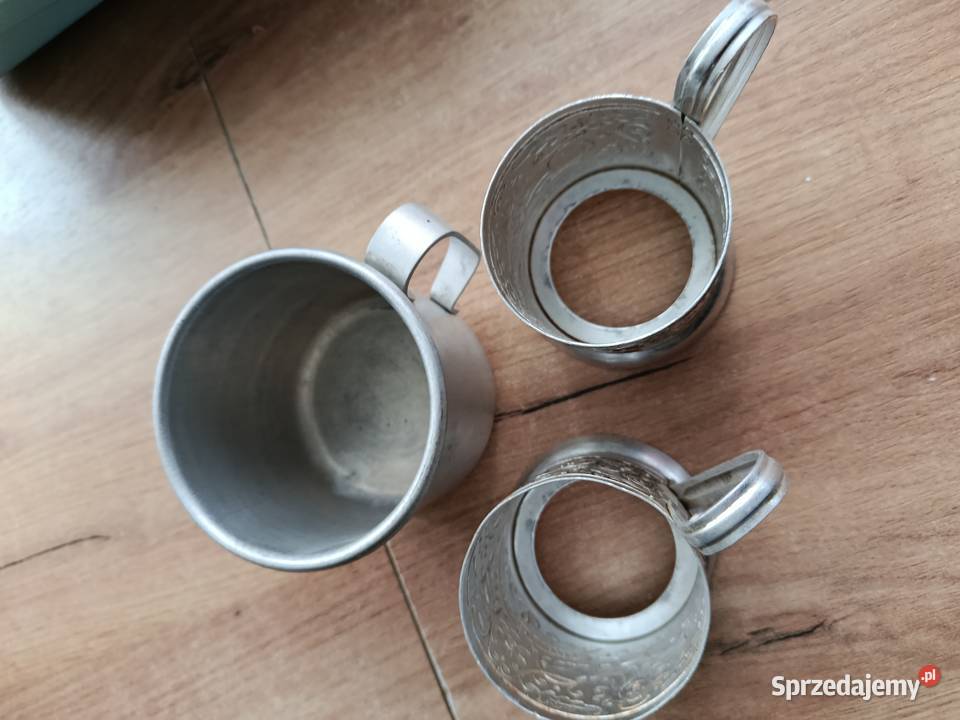 Sprzedam dwa uchwyty i kubek aluminium z prl zachodniopomorskie Choszczno sprzedam