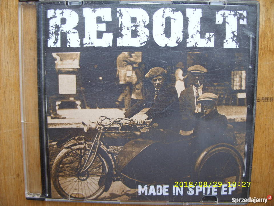CD pop REBOLTMADE IN SPITE EP