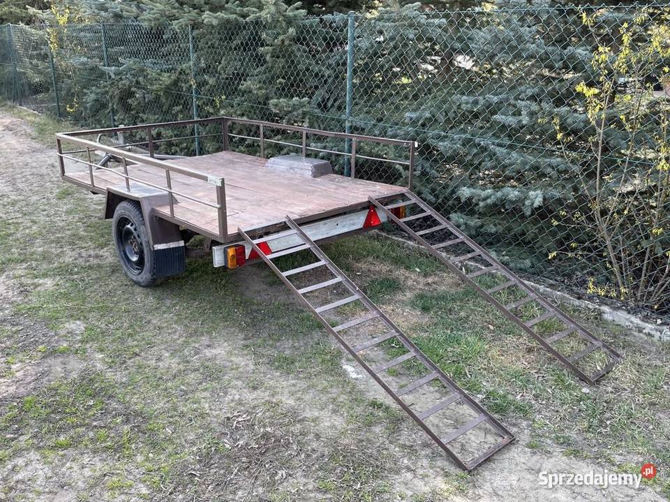 Przyczepka z Najazdami Platforma na Quada Rok produkcji 1999 Skulsk