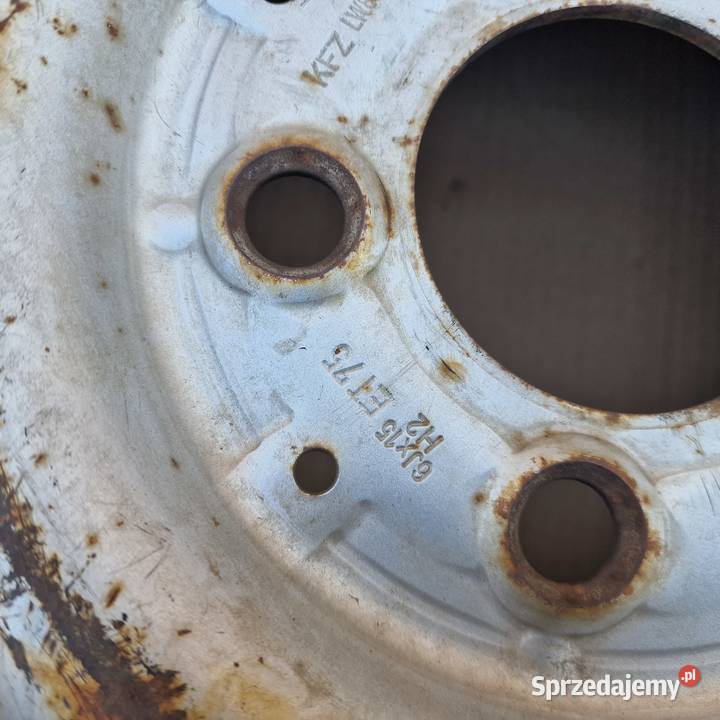 MERCEDES SPRINTER FELGA STALOWA 6JX15 ET75 osobowe Bieleń sprzedam