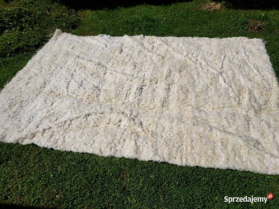 Dywan Narzuta XXXL Skróa Owcza Naturalna Dywan Szaflary