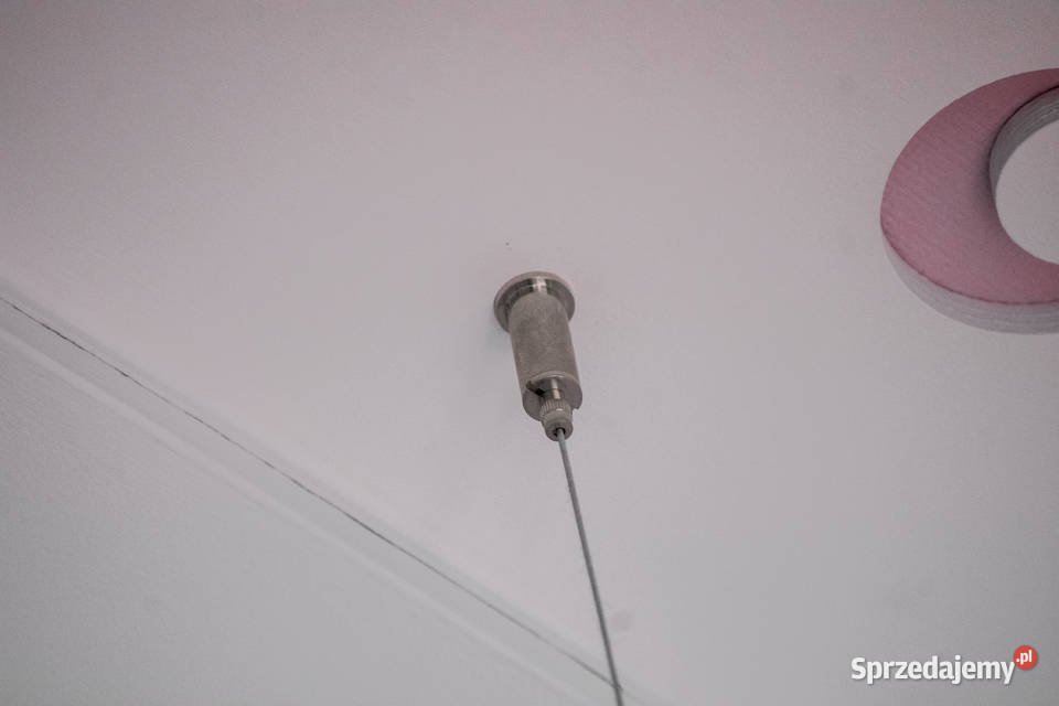 Lampa wisząca LED 2m Biuro Stylizacja paznokci Wrocław