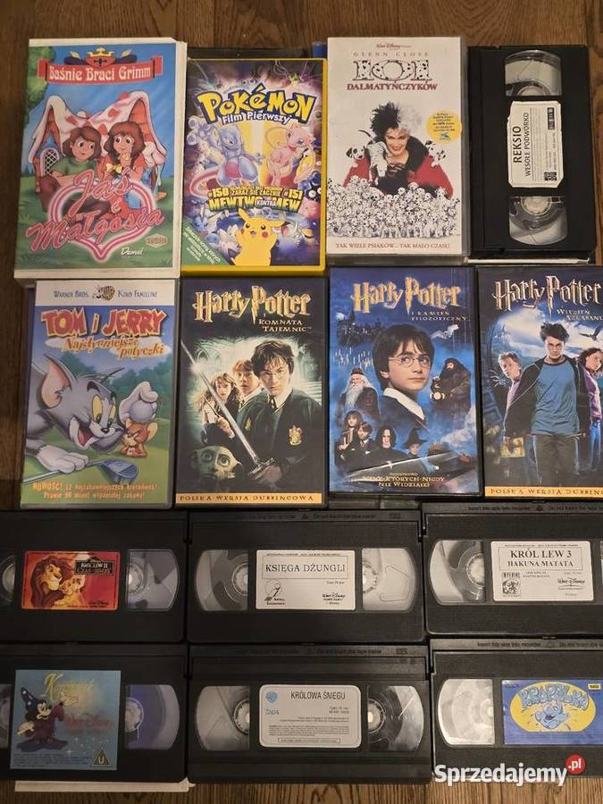 Kasety vhs Gdynia sprzedam