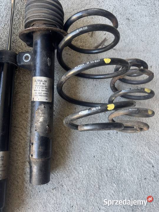 Zawieszenie BMW E46 Alpina B3 B3s amortyzatory i dolnośląskie Sobin