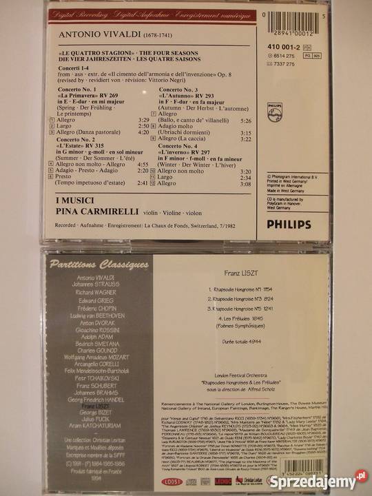 MUZYKA Klasyczna Poważna Taneczna różni 3 i więcej Częstochowa sprzedam