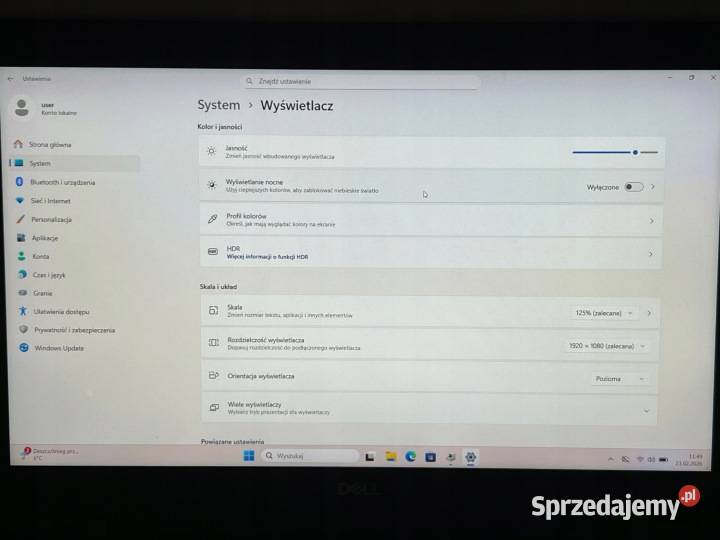 Laptop Dell Precision 3530 i78750H 16 GB 512 GB Warszawa