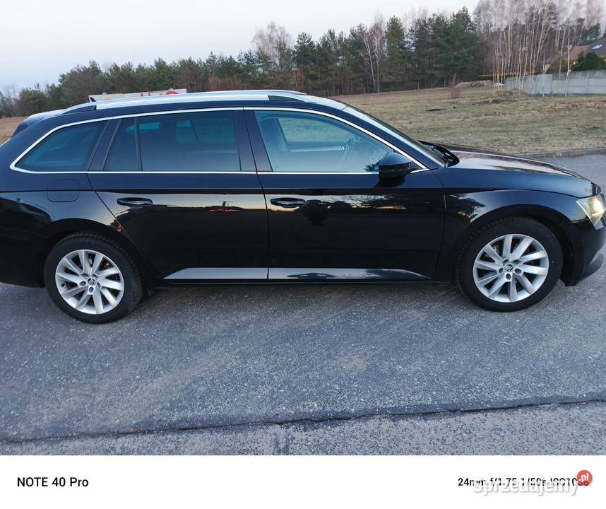 Skoda Superb 20TDI DSG Rok produkcji 2019 łódzkie Dłutów