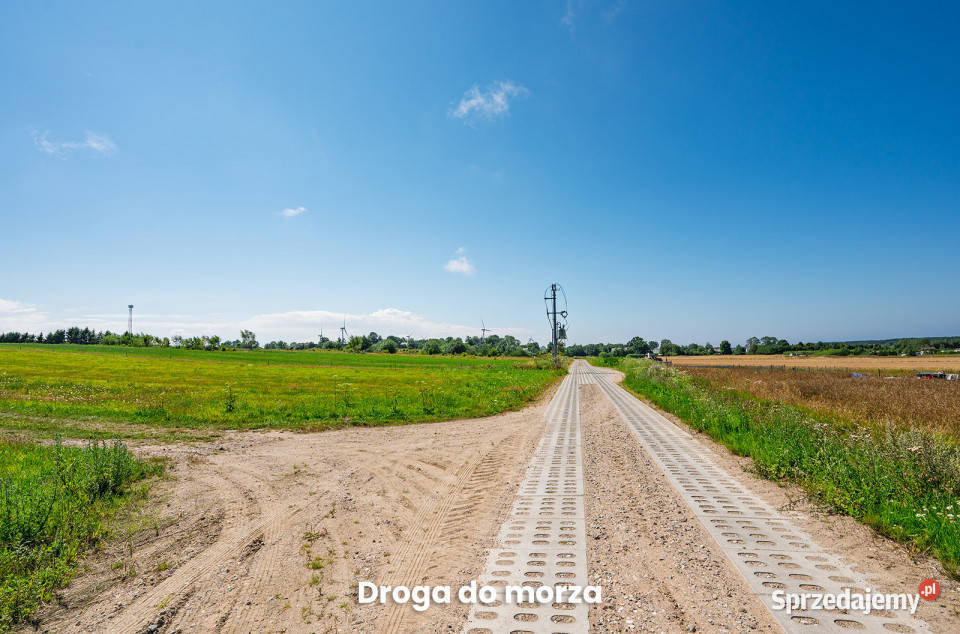 Działka z widokiem na morze i jezioro Nieruchomości Darłowo