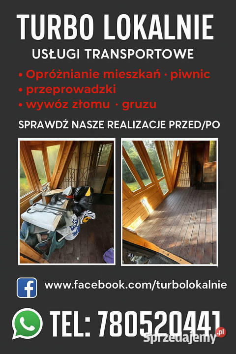 Opróżnianie mieszkań przygotowywanie do remontu Żory