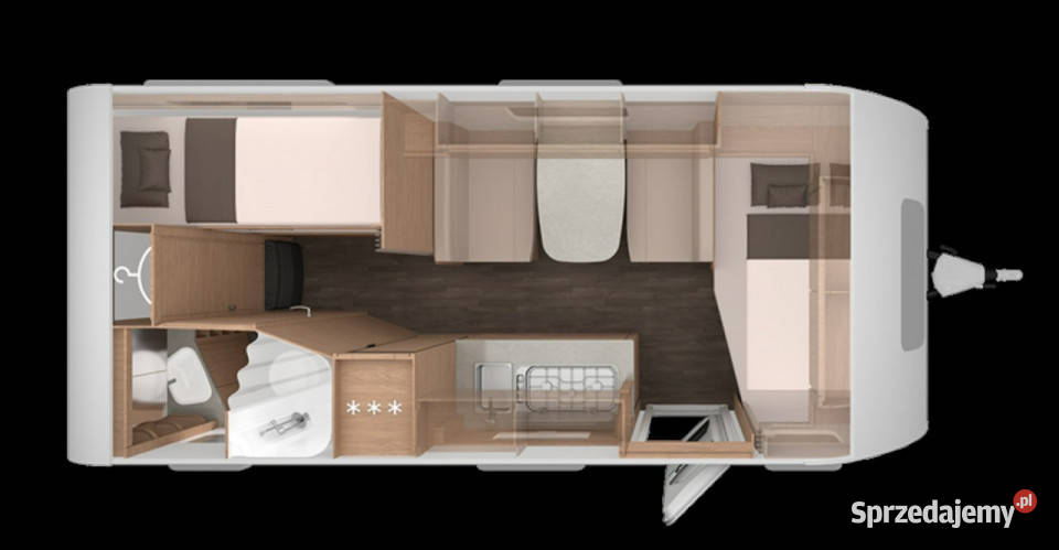 przyczepy kempingowe Knaus Sport 500KD ręki Janki