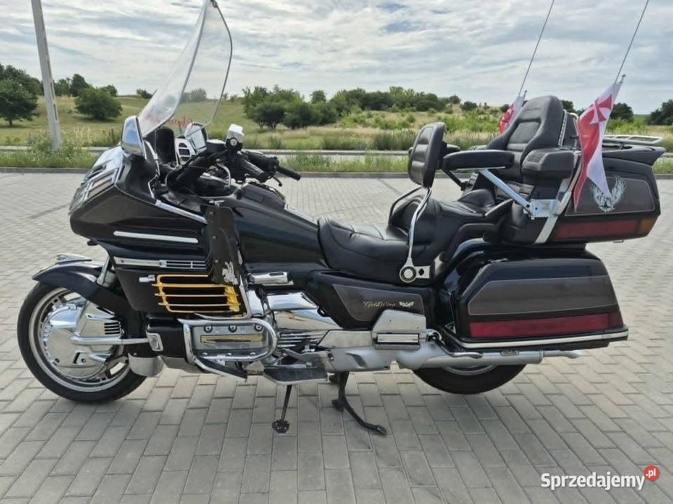 HONDA GL 1500 super stan i dodatki nieuszkodzony Grajewo sprzedam