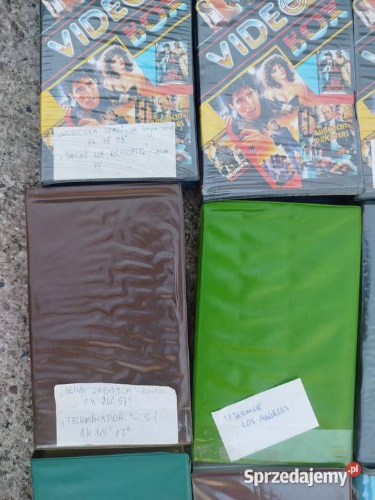 Kasety VHS 33 sztuki filmy Opole