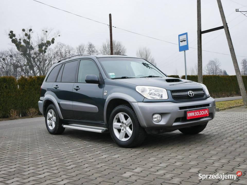 Toyota RAV4 20 DD4 116 4x4 AWD Hak 1 Właściciel grafitowy Goczałkowice-Zdrój