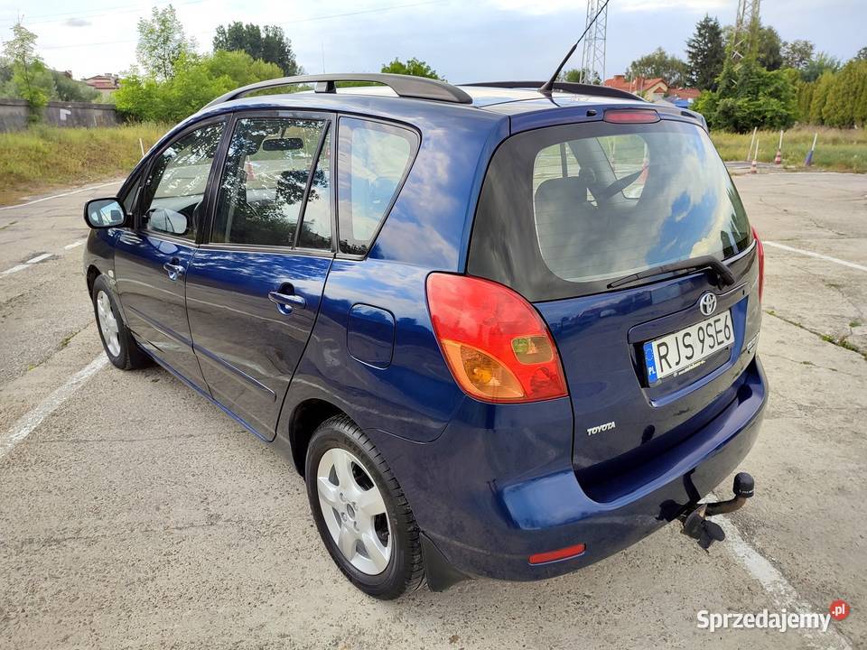 Toyota Corolla Verso 20 D4D 2001R Klima Rodzinny Jasło