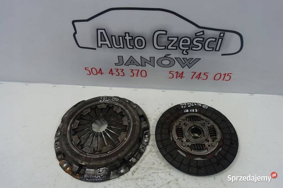 Toyota Avensis T22 20 VVTi TARCZA DOCISK Sprzęgła i elementy Janów