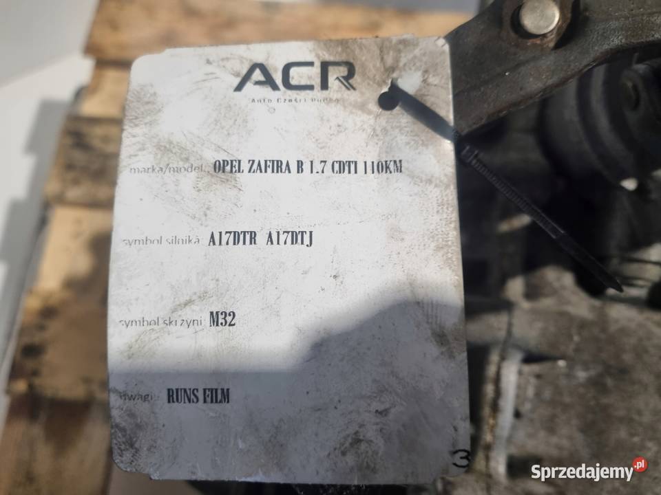 SKRZYNIA BIEGÓW Opel Astra IV J 17 CDTI M32 lubelskie Chełm