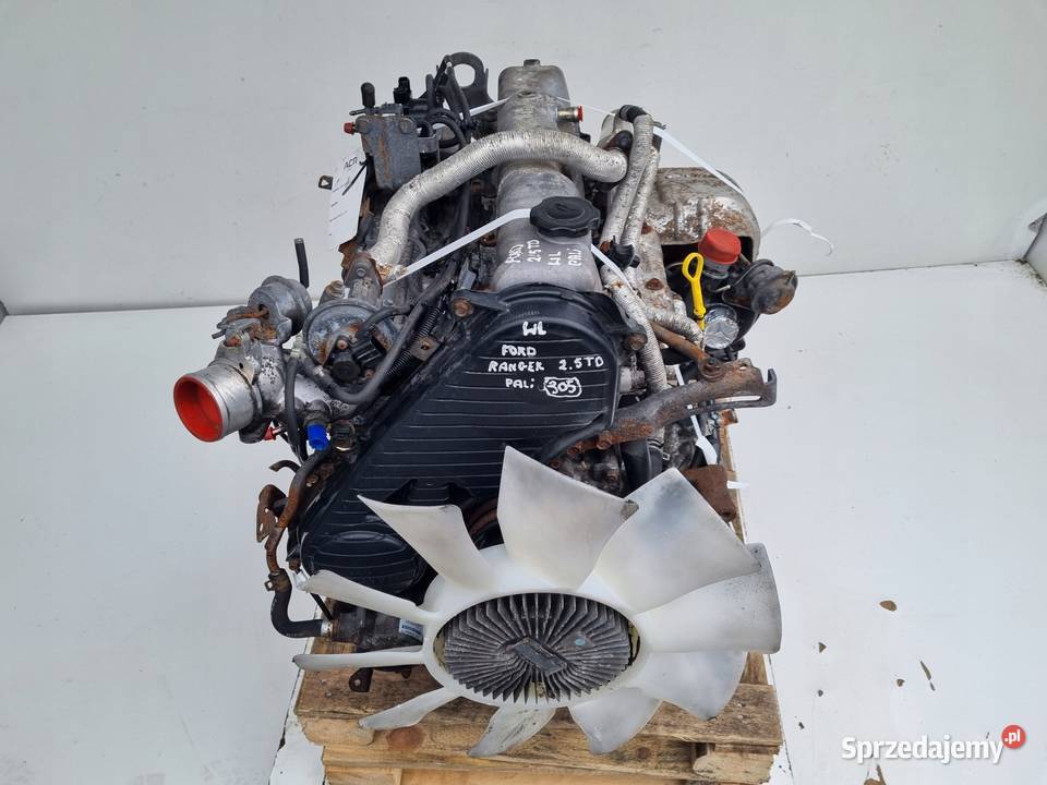 SILNIK KOMPLET Ford Ranger III 25 TD 109 9806r Części samochodowe Janów