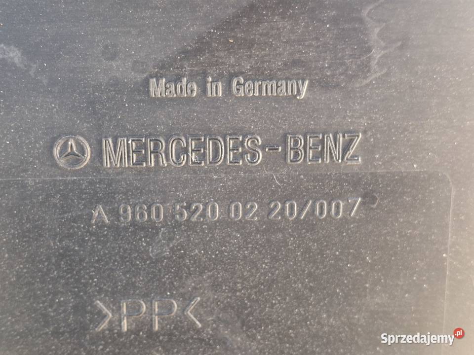 MERCEDES ACTROS MP4 BŁOTNIK TYŁ NADKOLE CHLAPACZ Bieleń
