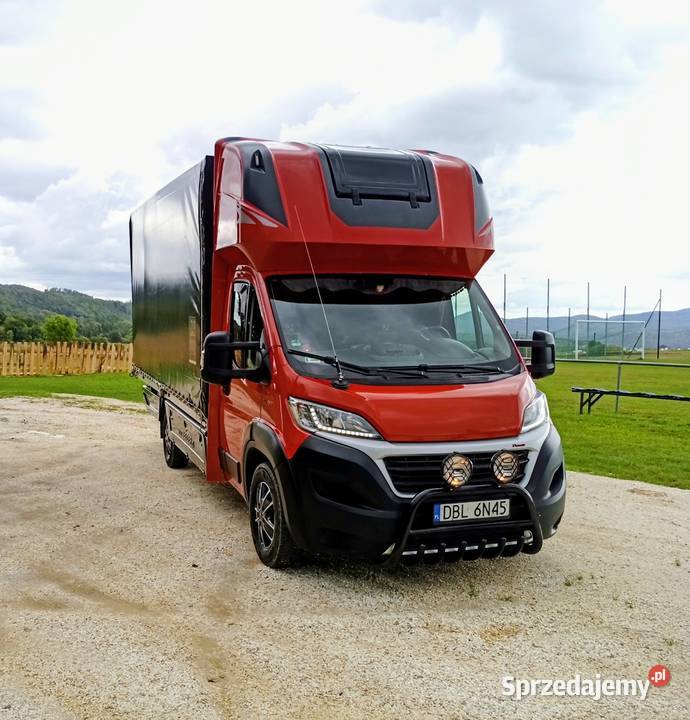 Fiat Ducato plandeka 10 ep zadbany Rok produkcji 2019 dolnośląskie Ząbkowice Śląskie sprzedam