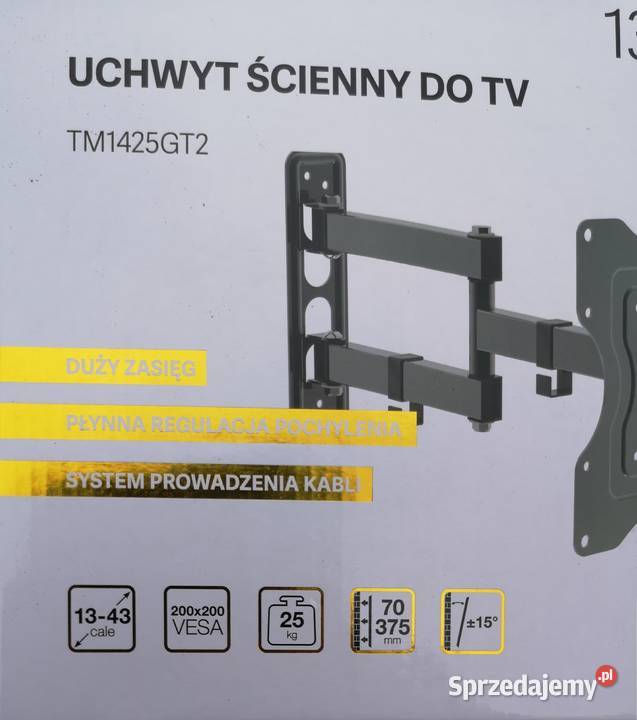 Uchwyt ścienny do telewizora 1343 cale