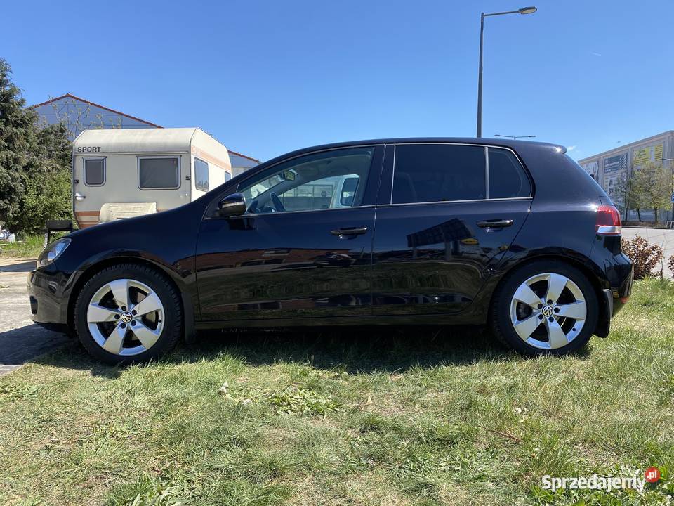 VW Golf VI Highline salon Polska Rok produkcji 2009 Golf Wieluń