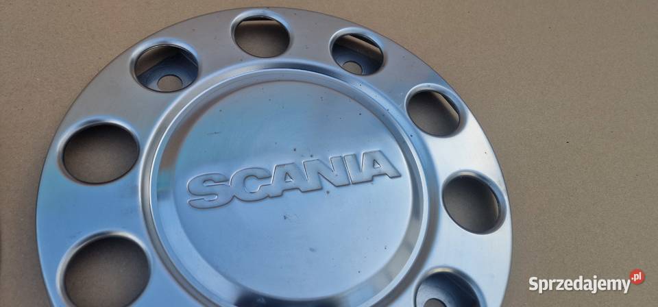 SCANIA KOŁPAK KOLPAKI OSŁONY KOŁA PRZÓD ORGINAŁ lubuskie Bieleń