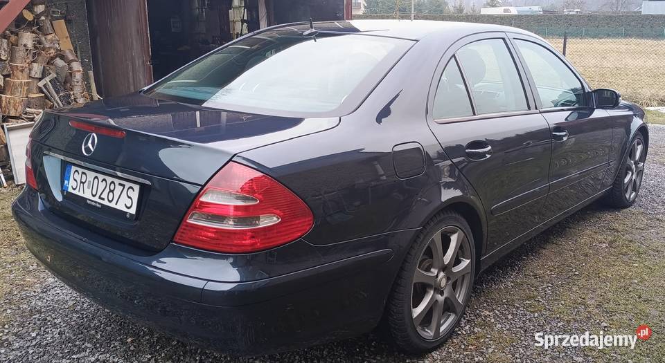 Mercedes W211 E240 V6 Odrestaurowany Bez Rdzy czujnik deszczu śląskie