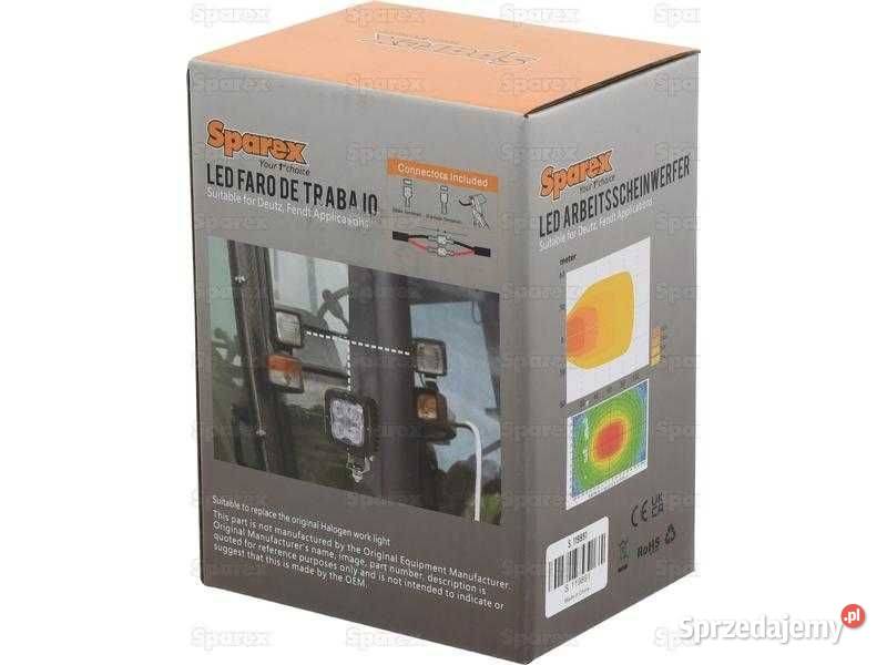 Lampa robocza reflektor 4000 Lumeny halogen Dobrzyniewo Duże